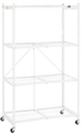 Origami 4-shelf Folding Rack White in Orlando