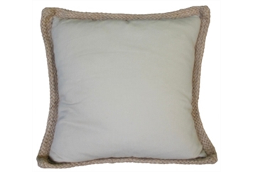 Pillow - Natural Solid Weave in Orlando