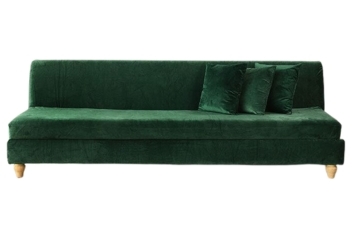 Velluto Sofa - Hunter Green 6ft in Tampa, St Petersburg