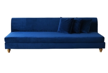 Velluto Sofa - Indigo 6ft in Tampa, St Petersburg