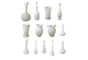 Milk Glass Vase Collection in Naples, Marco Island, Ft. Myers