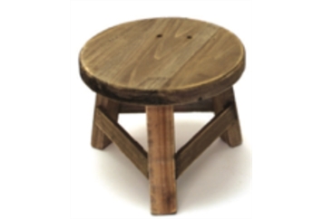 Petit Wood Stool in Naples, Marco Island, Ft. Myers