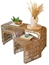 Rattan Waterfall Open Weave End Table in Naples, Marco Island, Ft. Myers