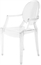 Ghost Clear Chair With Arms (Chairs - Dining) in Orlando