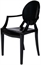 Ghost Black Chair With Arms (Chairs - Dining) in Orlando