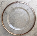 Aria Rose Gold Rim Charger in Naples, Marco Island, Ft. Myers