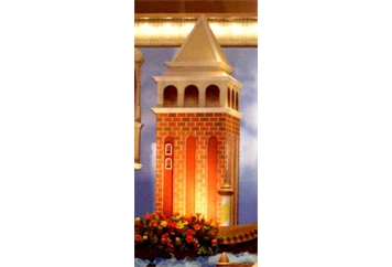 Building - Italian Venice Tower (Theme Decor) in Orlando