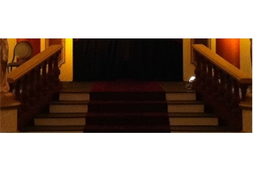 Stairs - Dark Brown Balustrades (Staging) in Orlando