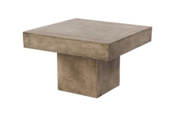 Concrete Coffee Table Square in Miami, Ft. Lauderdale, Palm Beach