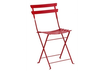 Bistro Chair - Red in Miami, Ft. Lauderdale, Palm Beach