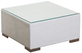 Oasis Outdoor Coffee Table - White in Miami, Ft. Lauderdale, Palm Beach