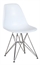 Eames Chair White - Wire Legs in Miami, Ft. Lauderdale, Palm Beach