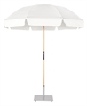 Umbrella - White, Round in Miami, Ft. Lauderdale, Palm Beach