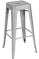 Marais Metal Barstool - Silver in Miami, Ft. Lauderdale, Palm Beach