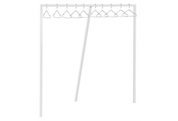 Angle Clothing Rack in Naples, Marco Island, Ft. Myers