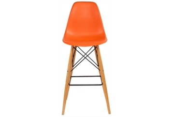 Eames Barstool - Orange in Naples, Marco Island, Ft. Myers