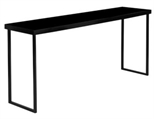 Black Console Table in Naples, Marco Island, Ft. Myers