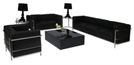 Acrylic Coffee Table - Black in Naples, Marco Island, Ft. Myers