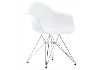 Eames Armchair - White in Orlando