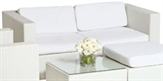 Oasis Outdoor Loveseat White in Tampa, St Petersburg