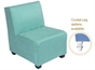 Minotti Sectional Chair - Turquoise in Naples, Marco Island, Ft. Myers