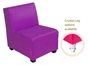 Minotti Sectional Chair - Purple in Naples, Marco Island, Ft. Myers