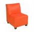 Minotti Sectional Chair - Pumpkin in Naples, Marco Island, Ft. Myers