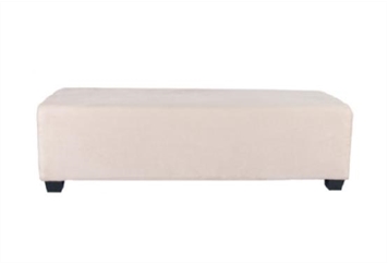 Minotti Bench - Ivory in Naples, Marco Island, Ft. Myers