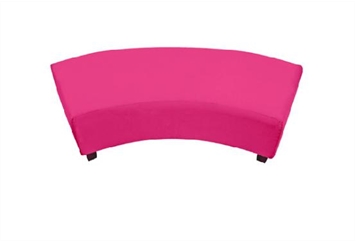 Minotti Curved Bench - Fuchsia in Naples, Marco Island, Ft. Myers