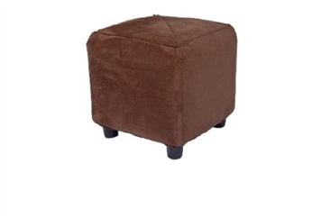 Minotti Brown Cube Ottoman in Naples, Marco Island, Ft. Myers