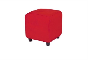 Minotti Cube Ottoman - Red in Naples, Marco Island, Ft. Myers