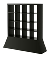 Bar Back Shelf Black With Stand in Naples, Marco Island, Ft. Myers