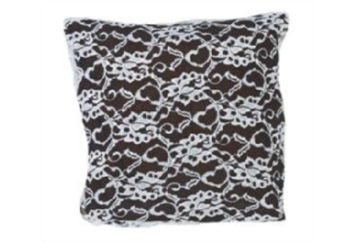 Pillow Dark Brown and White Design in Naples, Marco Island, Ft. Myers