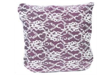 Pillow Purple and White Design in Naples, Marco Island, Ft. Myers