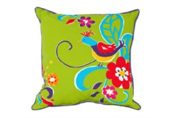 Pillow Green Tropical Pattern in Naples, Marco Island, Ft. Myers