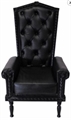 Throne Chair - Black in Naples, Marco Island, Ft. Myers