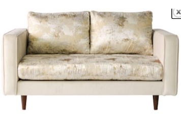 Melrose Loveseat - Metallic in Naples, Marco Island, Ft. Myers