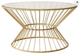 Art Deco Gold Coffee Table in Naples, Marco Island, Ft. Myers