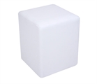 White Leather Cube in Naples, Marco Island, Ft. Myers