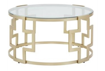 Gold Jackson Coffee Table in Naples, Marco Island, Ft. Myers