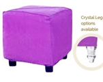 Minotti Cube Ottoman - Purple in Naples, Marco Island, Ft. Myers