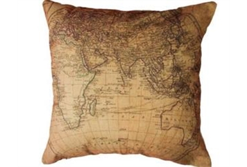 Pillow - Antique Globe in Naples, Marco Island, Ft. Myers