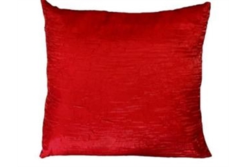 Pillow - Crushed Red Satin in Naples, Marco Island, Ft. Myers