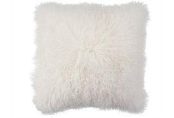 Pillow - Faux Fur White in Naples, Marco Island, Ft. Myers