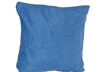 Pillow - Large Cornflower Blue Suede in Naples, Marco Island, Ft. Myers