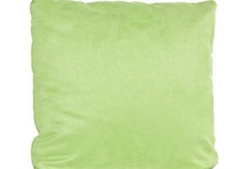 Pillow - Large Honeydew Green Suede in Naples, Marco Island, Ft. Myers