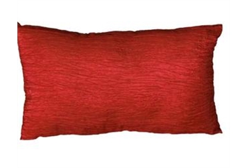 Pillow - Rectangular Red Crushed Accent in Naples, Marco Island, Ft. Myers