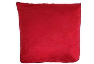 Pillow - Red Suede in Naples, Marco Island, Ft. Myers