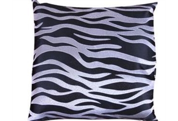 Pillow - Silver Zebra in Naples, Marco Island, Ft. Myers