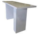 White Column Highboy Table Large in Naples, Marco Island, Ft. Myers